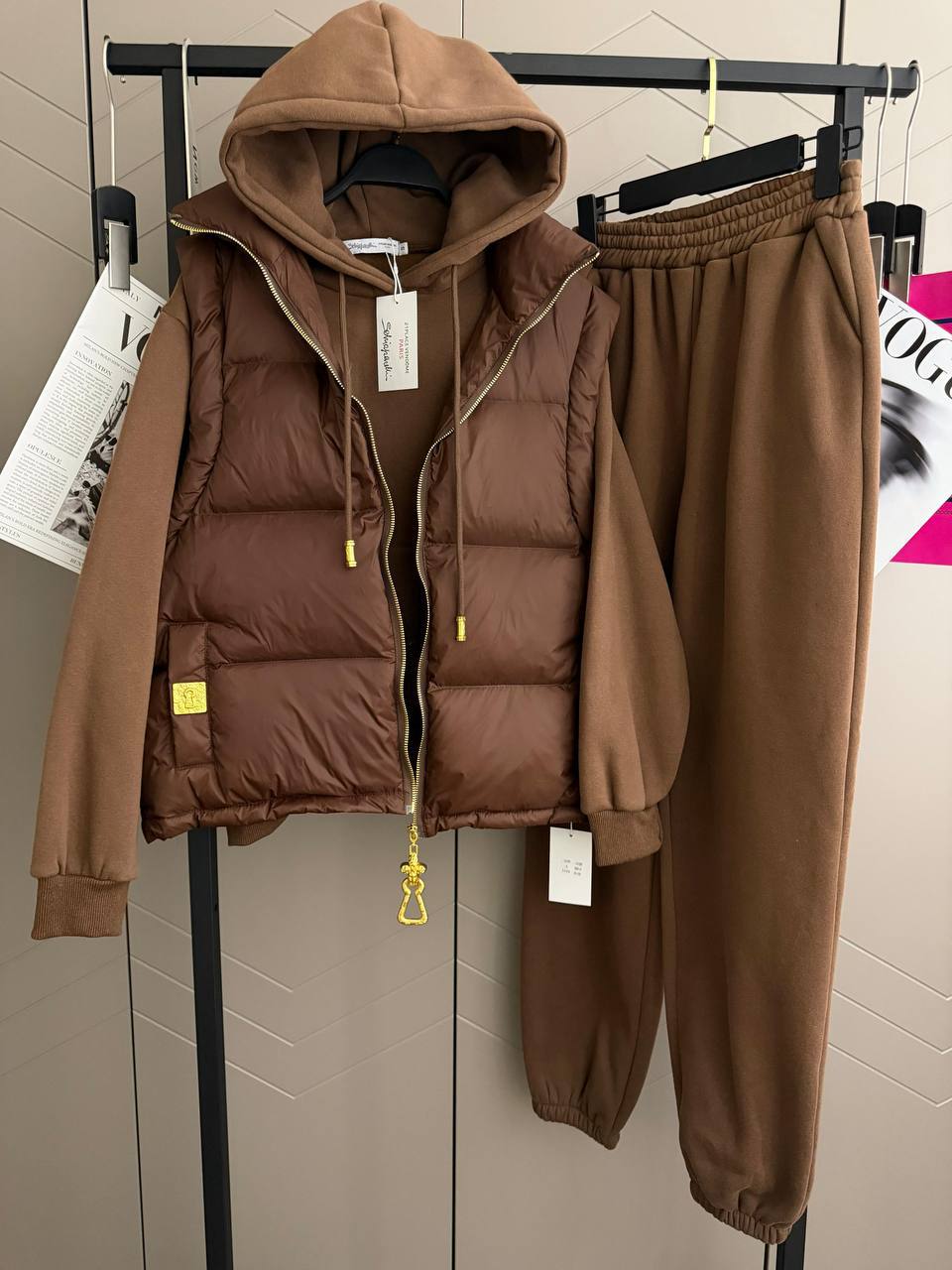 Костюм-тройка «Chocolate»