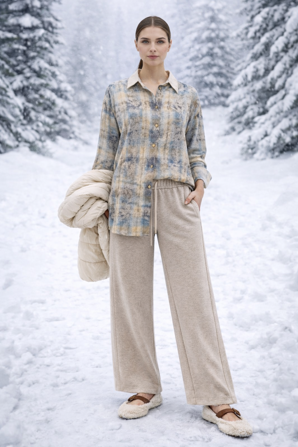 рубашка утепленная